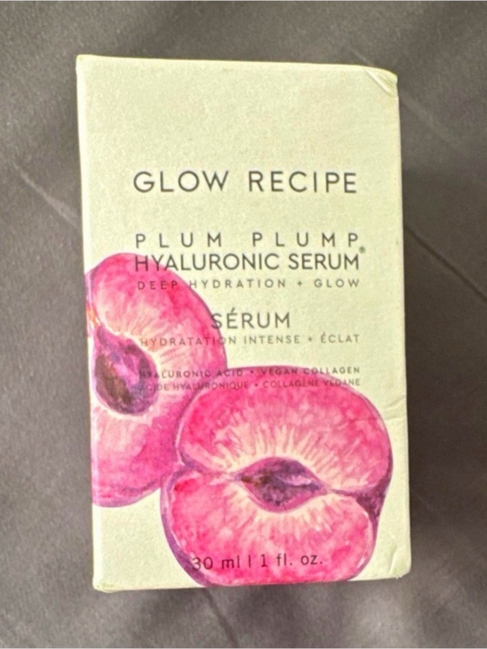Glow Recipe Plum Plump Hyaluronic Serum - Pink and Cream Packaging